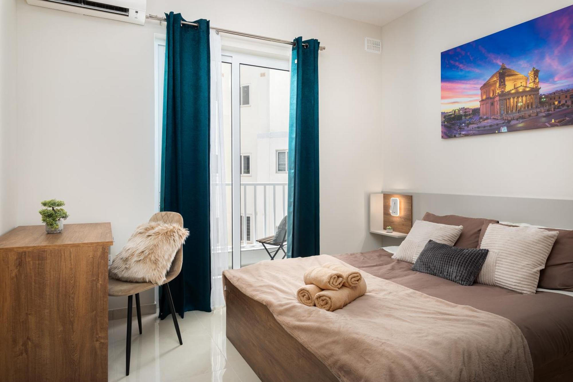 Edka Suites - Modern Sunlit 2Bd Apartments With Balconies - Close To Sliema Promenade, St Julian'S & St Georges Bay Gzira Exterior photo