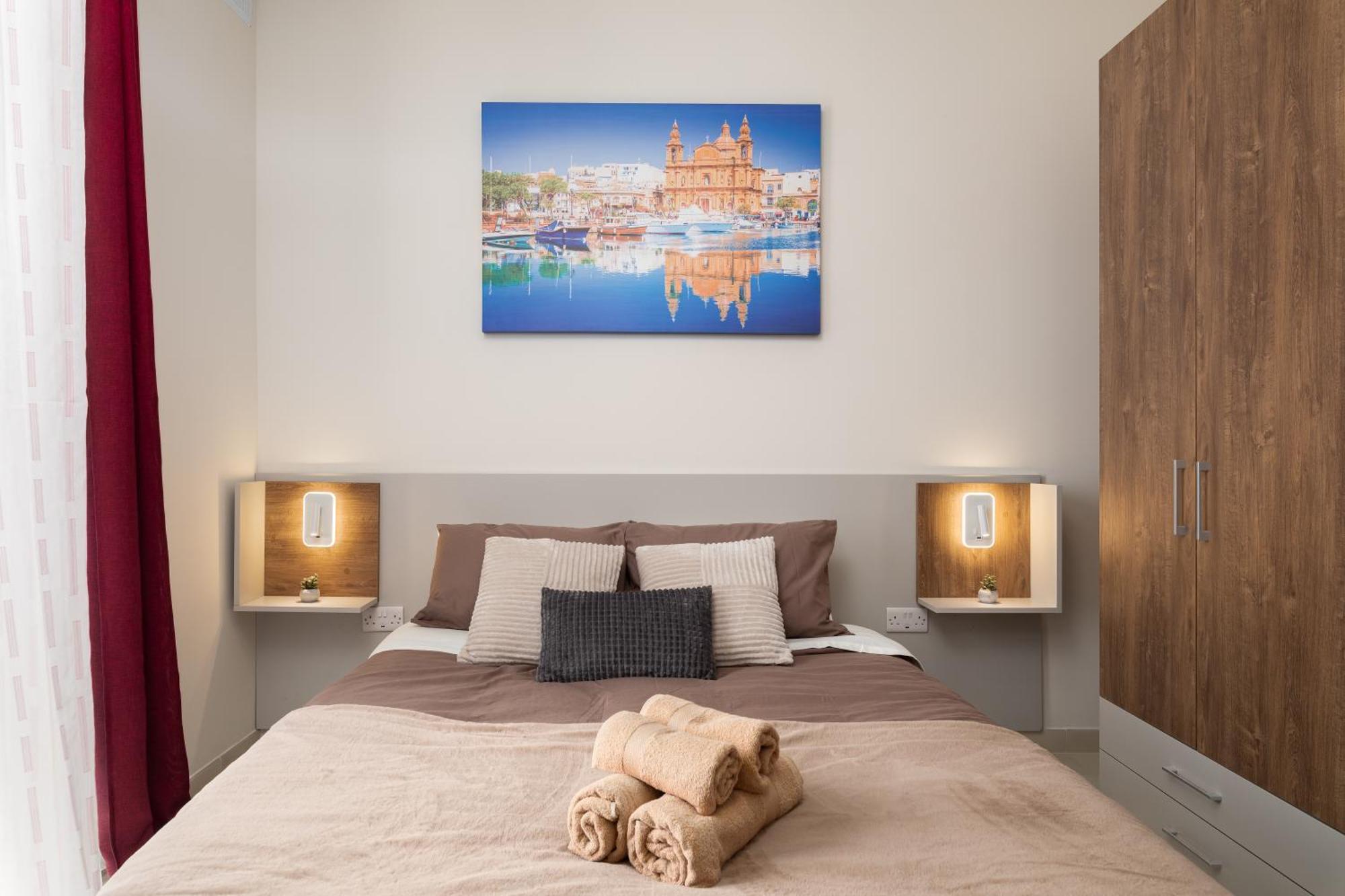 Edka Suites - Modern Sunlit 2Bd Apartments With Balconies - Close To Sliema Promenade, St Julian'S & St Georges Bay Gzira Exterior photo